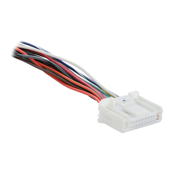 Metra Electronics 71-7552 Connection Manual