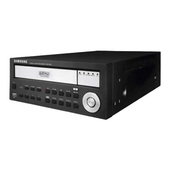 Samsung SHR-6040 User Manual