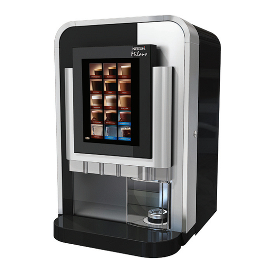 NESTLE Nescafe Milano MTS180 Quick Reference Card