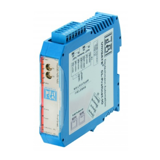 DEUTSCHMANN AUTOMATION UNIGATE CL - Powerlink Instruction Manual
