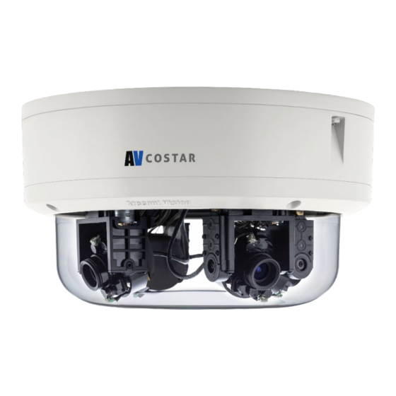 AV Costar ConteraIP AV8476RS Camera Manuals