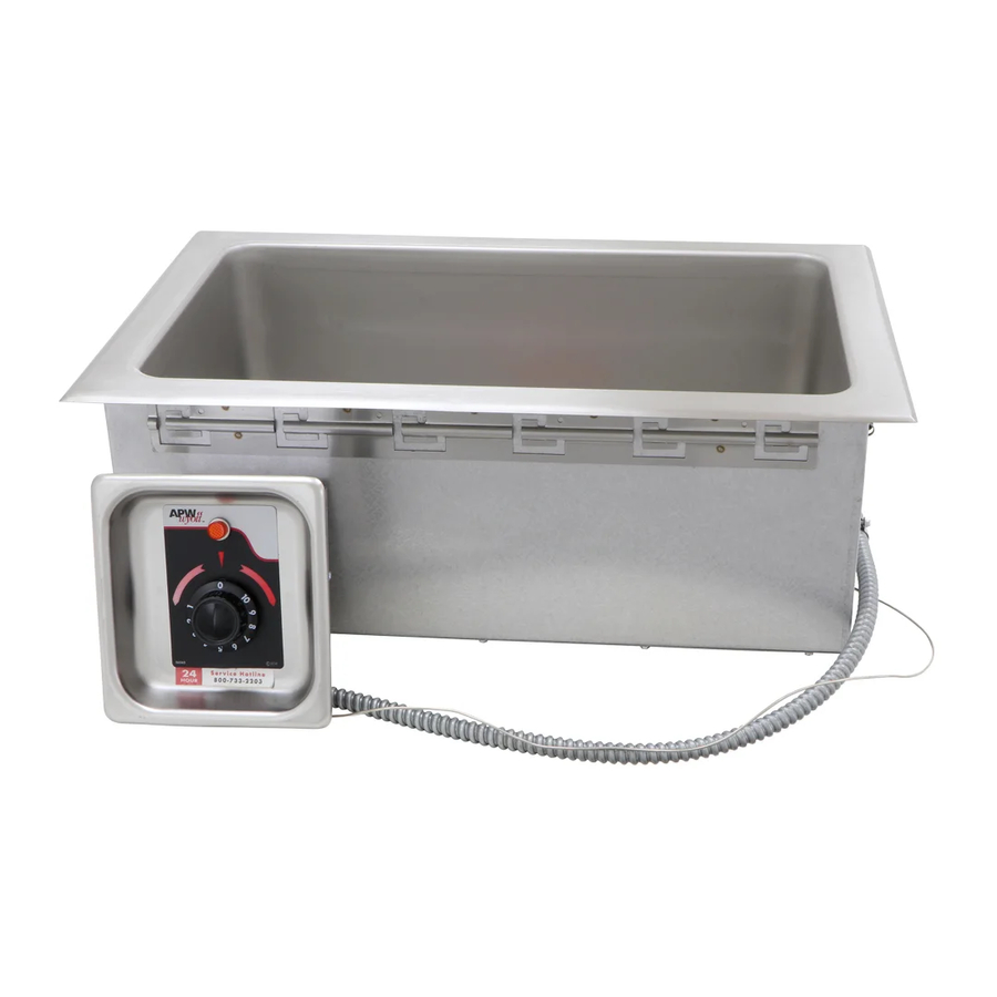 APW Wyott HFW-1 Specifications