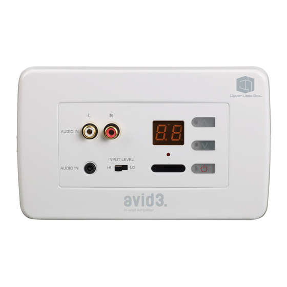 Clever Little Box Avid Installation Manual