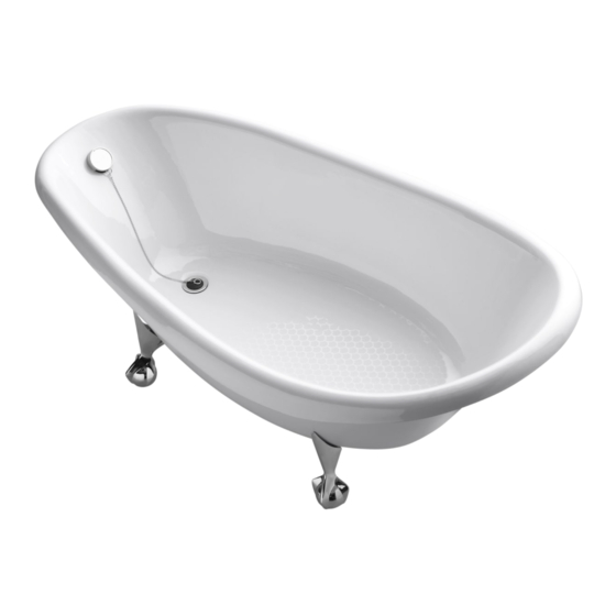 Kohler Birthday Bath K-100 Installation And Care Manual