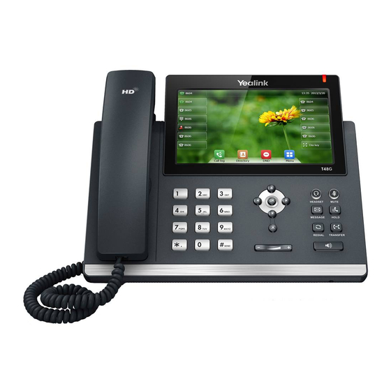 Yealink T46 Quick Reference Manual