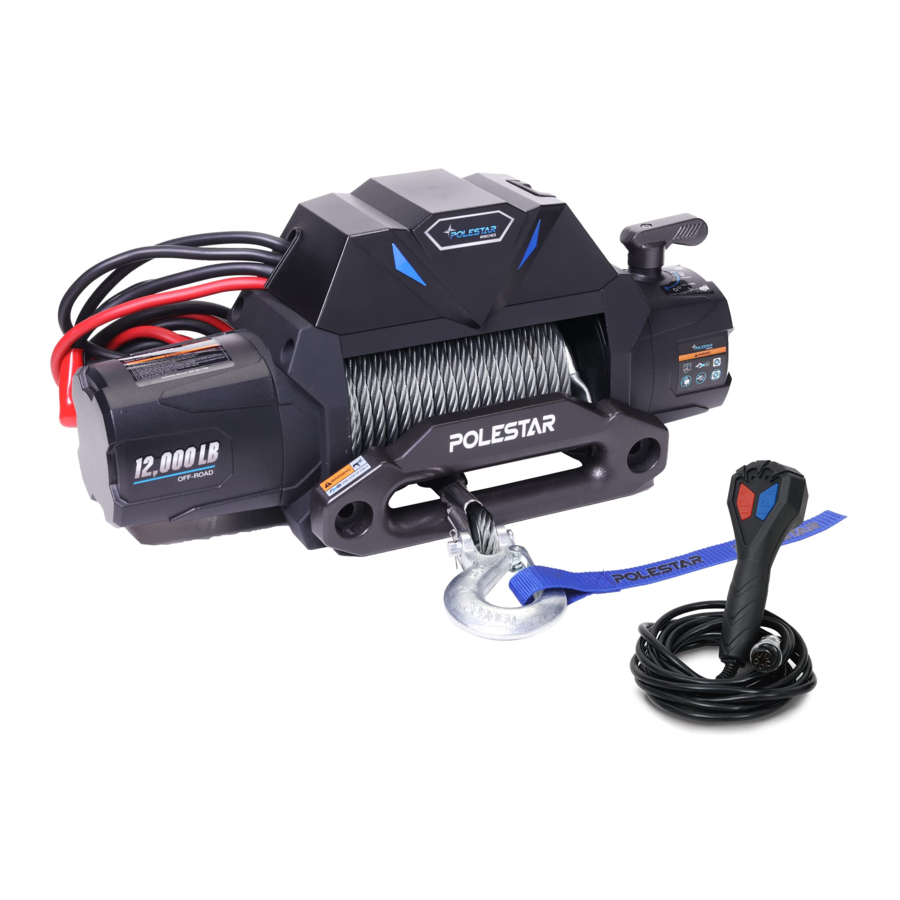 POLESTAR 12,000 Lbs. 12V-DC Electric Winch Manual