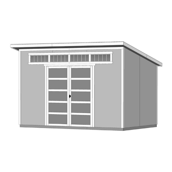 Backyard Products MODERN 12 x 6 Assembly Manual