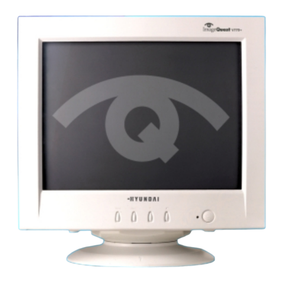 Hyundai ImageQuest V780 User Manual