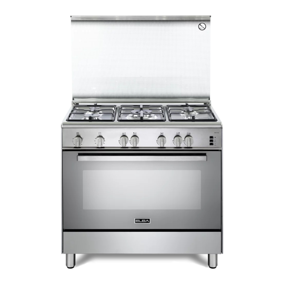 Elba Gas Cookers Instructions For The Use - Installation Advices