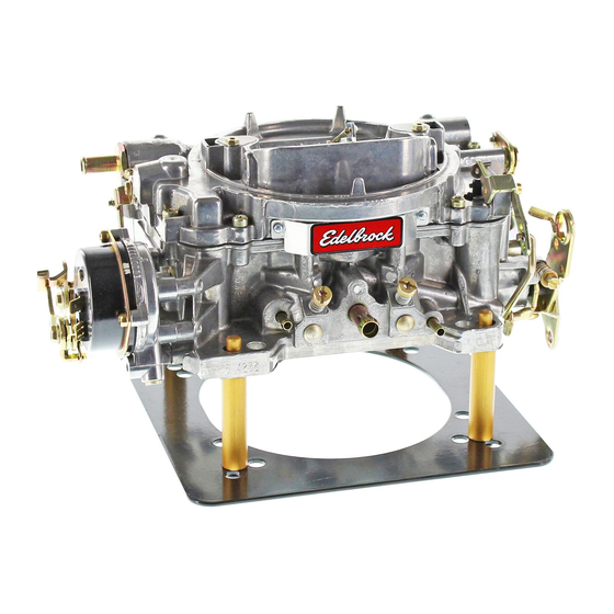 Edelbrock 1403 Installation Instructions