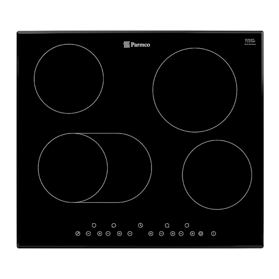 Parmco HO-4-6S-CER-T Installation And Operating Instructions Manual