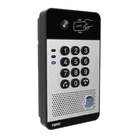 Fanvil I30 User Manual