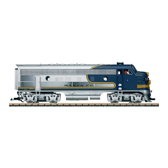 LGB Santa Fe Diesellok F7A Manual