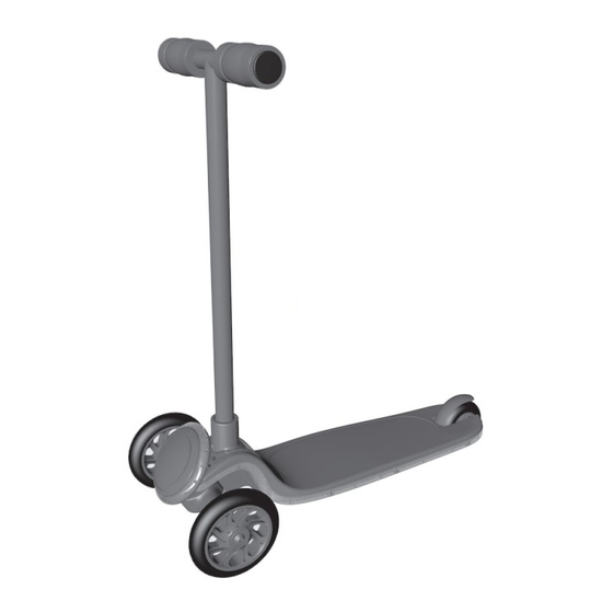 User Manuals: Huffy Tilt N Turn 3-Wheel Kick Scooter