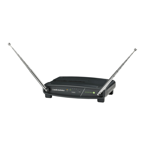 Audio Technica System 9 Installation And Operation Manual