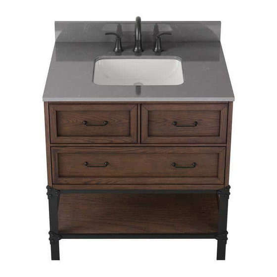 Home Decorators Collection ALSTER TJ-0401V3622BR Assembly Instructions Manual