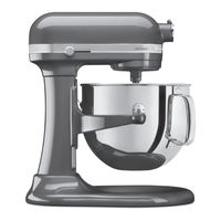 KitchenAid 9KSM5580X Instruction Manual