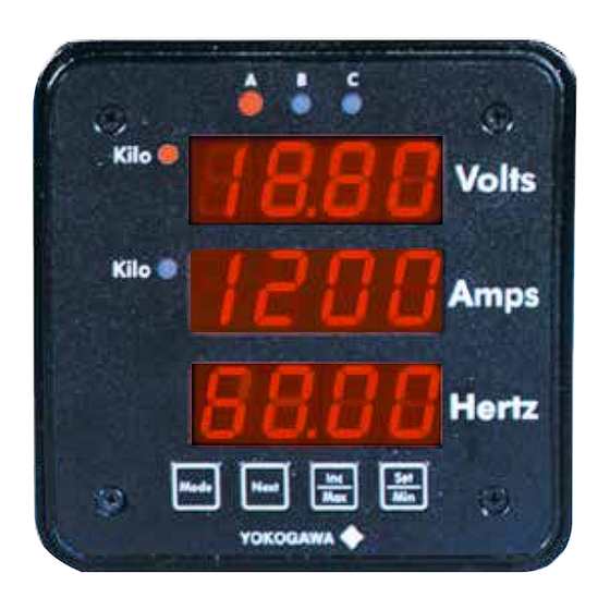 YOKOGAWA Power Plus Series Manual