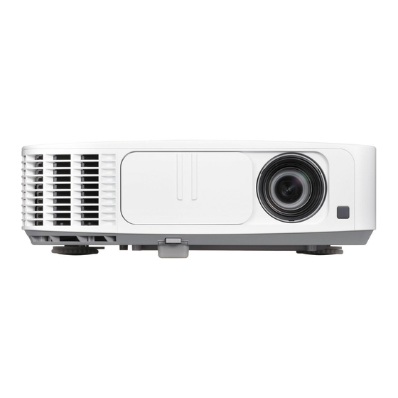 NEC NP-PE401H User Manual