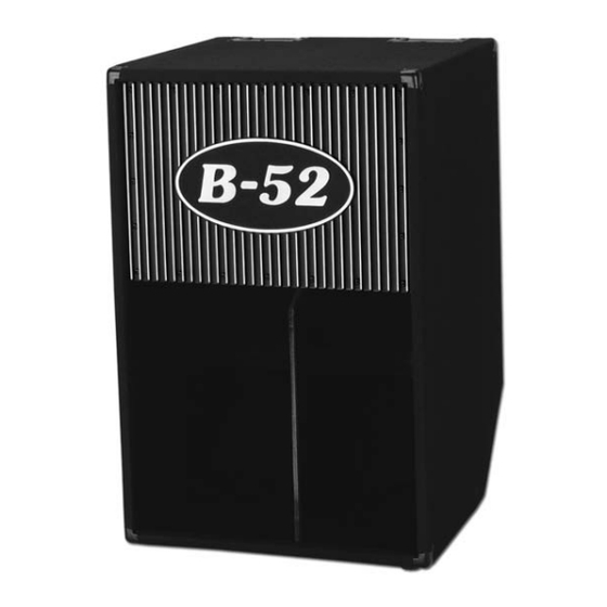 B-52  LX-18EV2 Owner's Instruction Manual