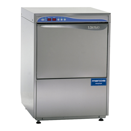 Metos Master LUX 60-EL Installation And Operation Manual