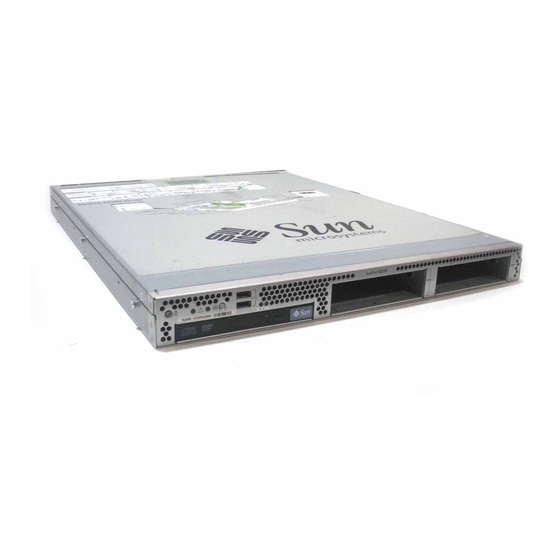 Sun Microsystems Sun Fire X2100 User Manual