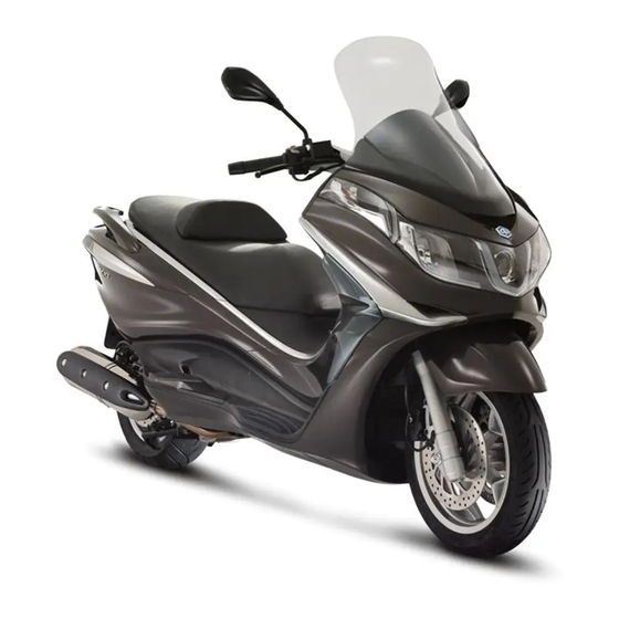 PIAGGIO X10 500ie Executive 2012 Owner's Manual