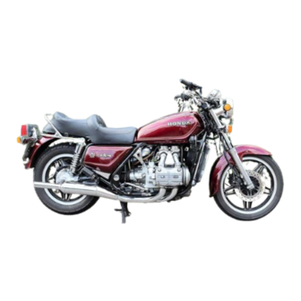 Honda GL1100 Owner's Manual