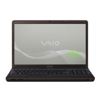 Sony VPCEA3AFX/BJ Quick Start Manual