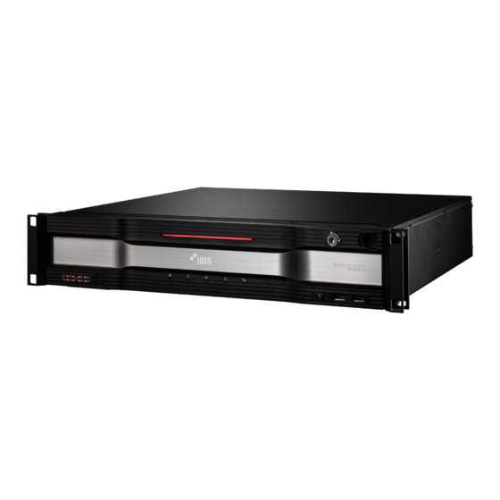 Idis DR-8364D Manuals