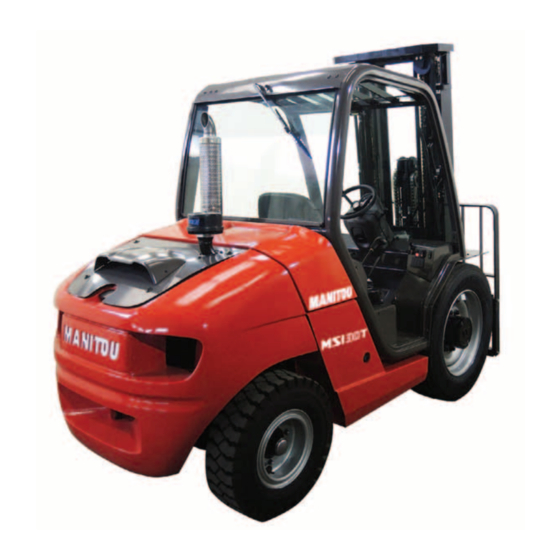 Manitou MSI20 T 4ST3B Operator's Manual