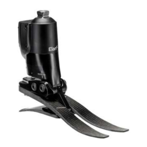 Blatchford ELANIC22L1S Quick Start Manual