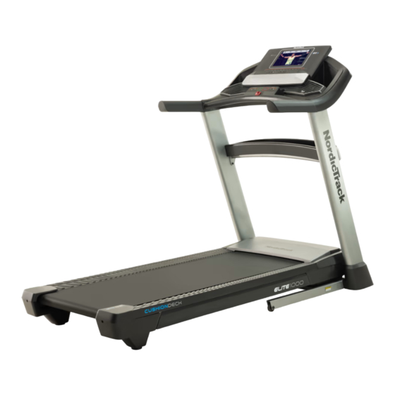 Icon health fitness NordicTrack Elite 1000 Manuals ManualsLib