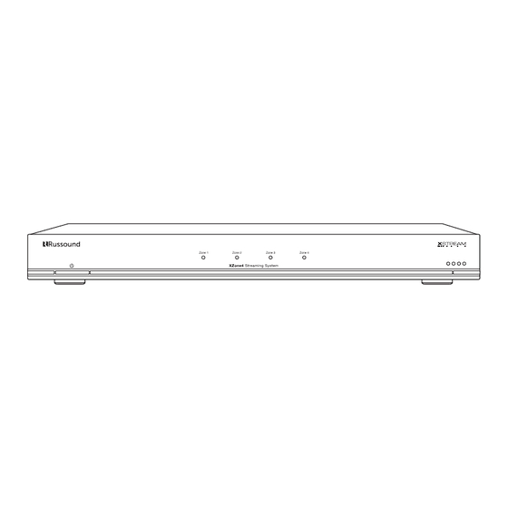 Russound XZone4 Installation Manual