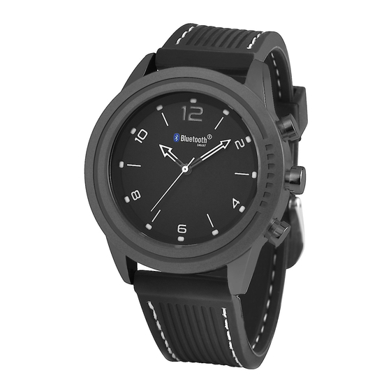 Clas Ohlson 38-6901 Metal Smartwatch Manuals