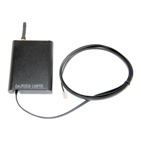 Safire 1287B Installation, Operation And Maintenance Manual