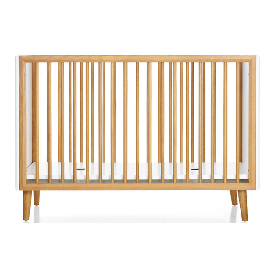 Crate&Barrel Mid-Century Crib Assembly Instructions Manual