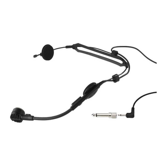 Monacor img Stage Line HM-30 Quick Start Manual