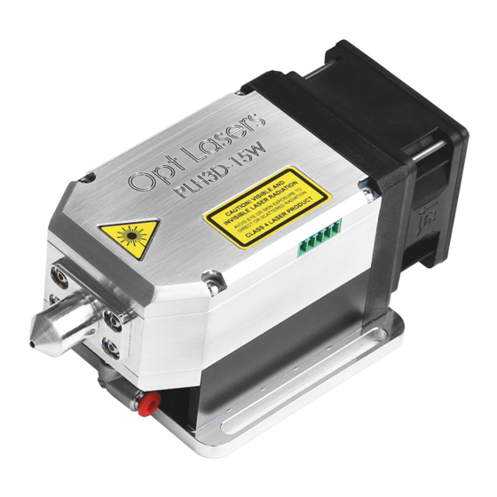 Opt Lasers GRAV PLH3D-15W Series User Manual