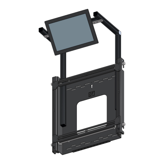 User Manuals: Display DT-VMMv2 Vertical Mirror Mount
