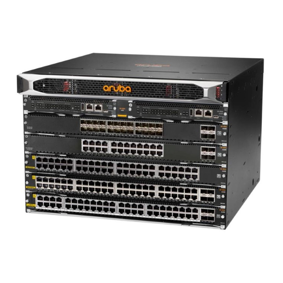 Aruba 6400 Quick Start Manual