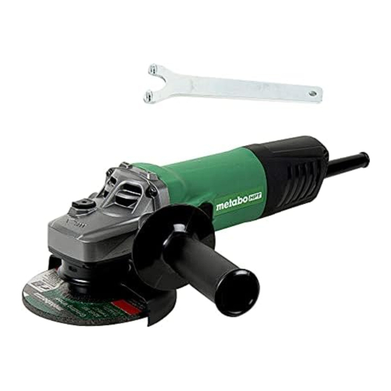 Metabo HPT G 12SA4 Safety Instructions And Instruction Manual