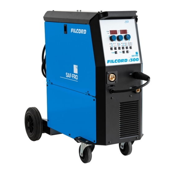 Saf-Fro FILCORD i250 Operator's Manual
