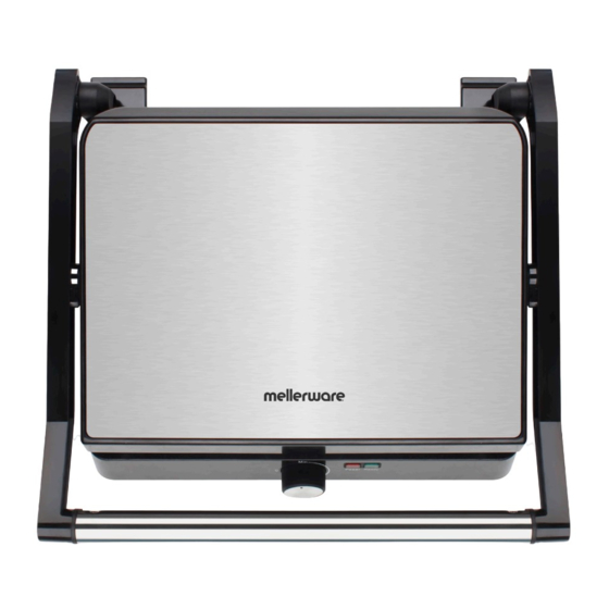Mellerware GRAND PRESS 2200W 28560A Manual