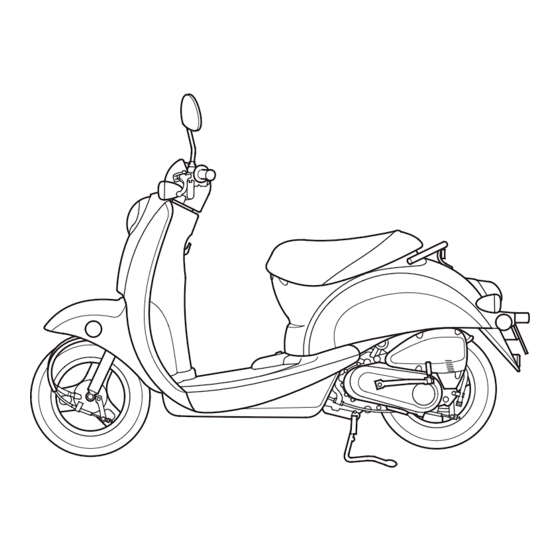 Honda CHF50S 2008 Owner's Manual