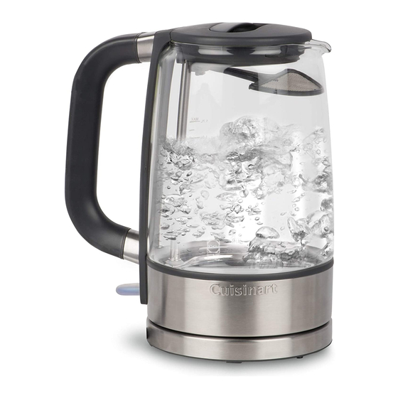 Cuisinart GK-17C Series Instruction Booklet