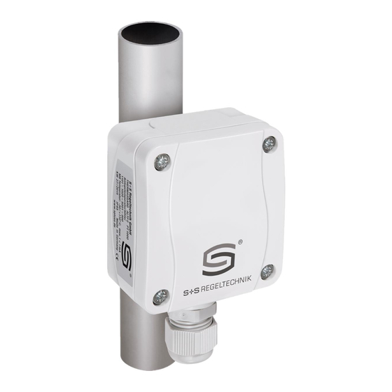 S+S Regeltechnik THERMASGARD ALTM1 Series Operating Instructions, Mounting & Installation