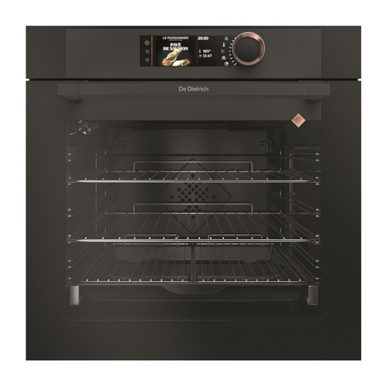 DeDietrich DOP8786A Manual