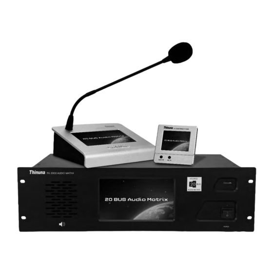 Thinuna PX-3000 Operation Manual