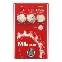 Tc-Helicon MIC MECHANIC 2 Quick Start Manual